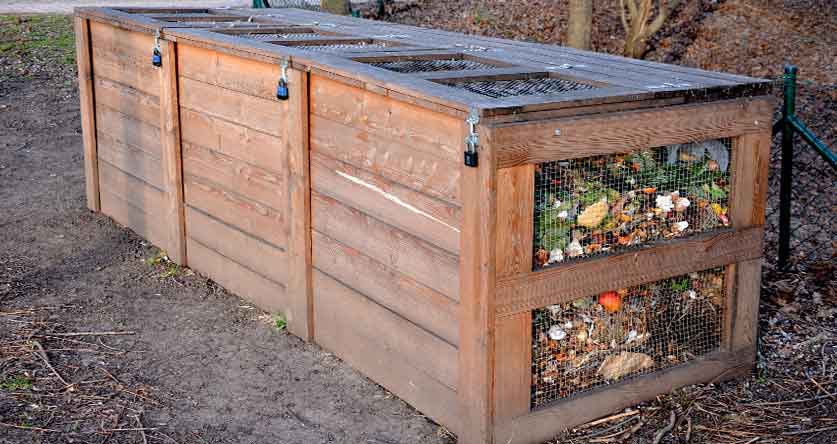 3 bin compost system